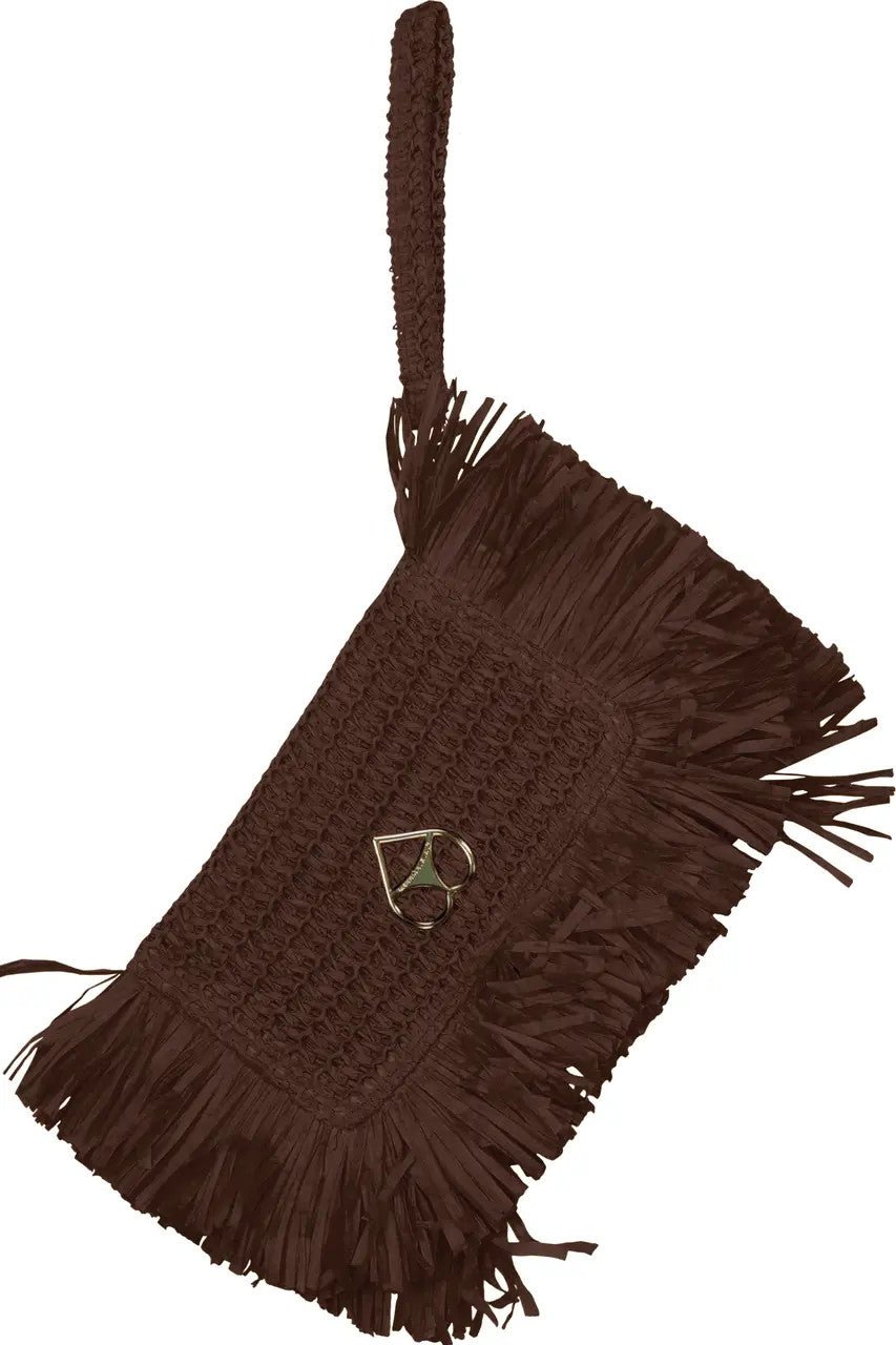 Pochette moro intrecciata con frange - YES SHOPPochetteMISS BIKINIV6002A-Taglia unica1537999843771