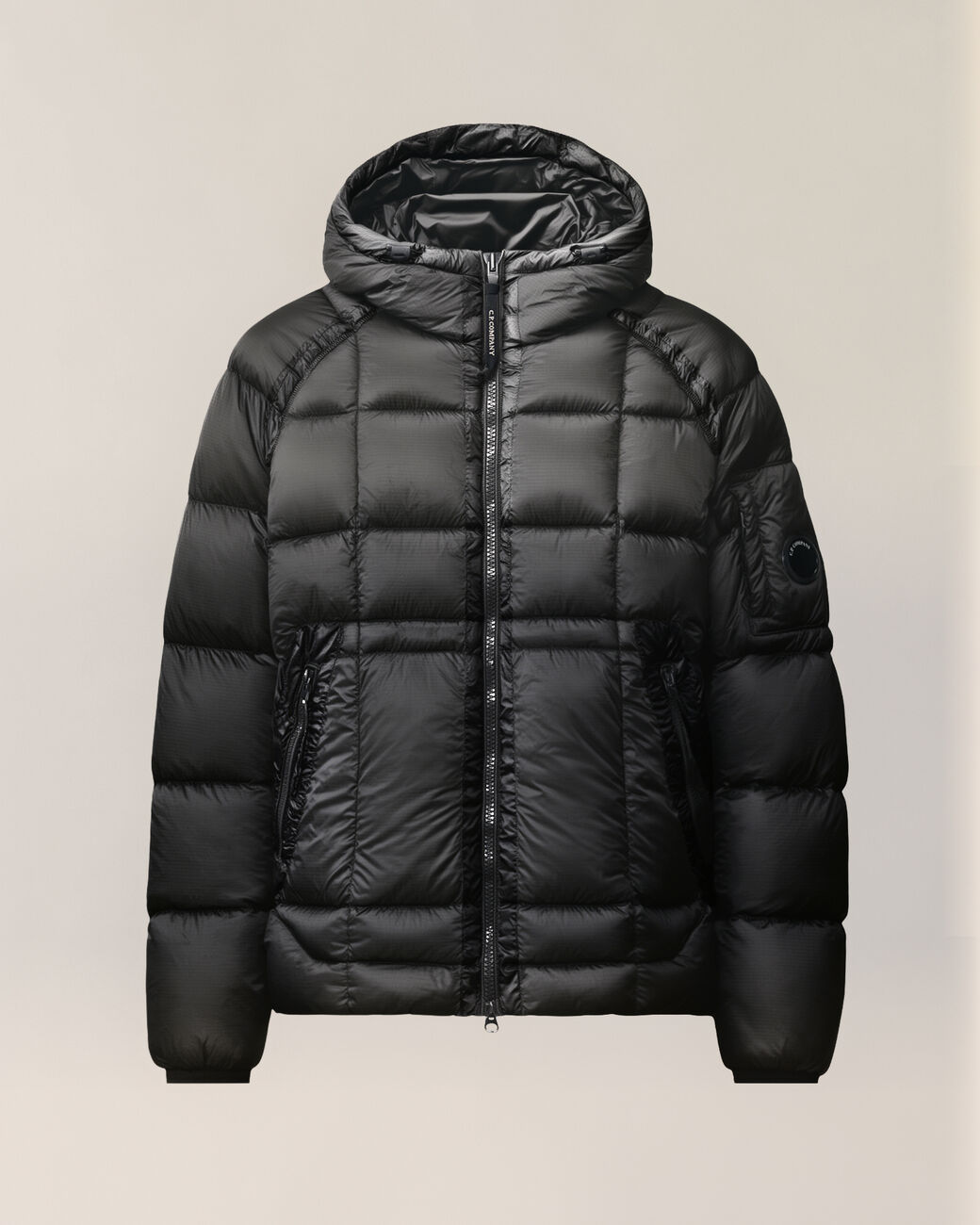 Piumino D.D. Shell puffer nero - YES SHOPGiubbottiC.P. COMPANY21CMOW702A/110416A-33121863710971