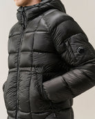 Piumino D.D. Shell puffer nero - YES SHOPGiubbottiC.P. COMPANY21CMOW702A/110416A-33121863710971