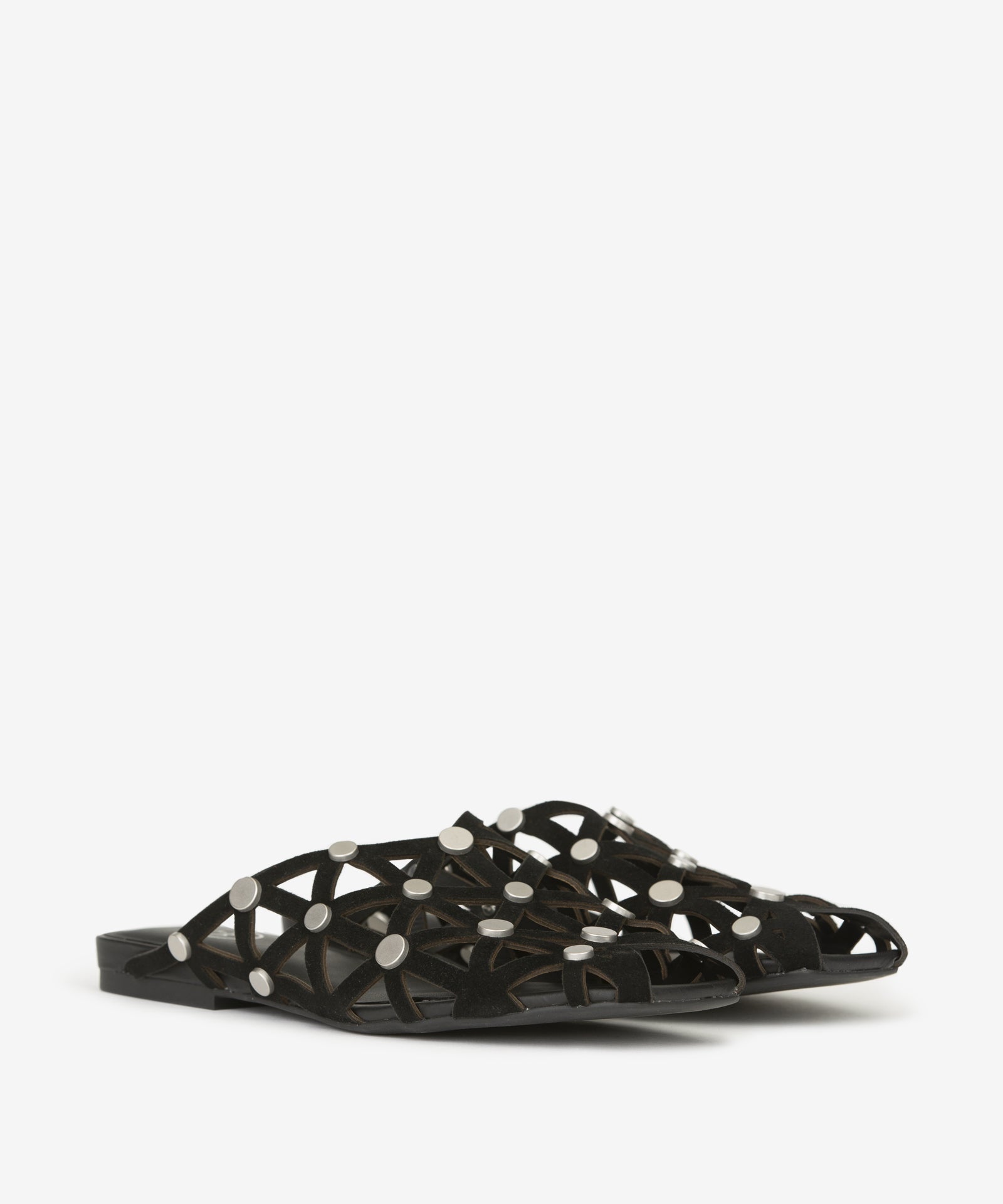 Sabot Bone scamosciato nero con borchie - YES SHOPSabotASHBONE-IT 361549185235771