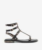 Sandalo alla schiava Play nero con borchie oro - YES SHOPSandaliASHPLAY-IT 36
