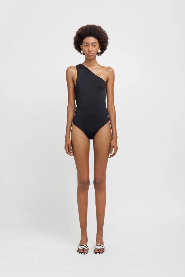 Costume intero monospalla nero cut out schiena - YES SHOPCostumi da bagnoWEILI ZHENGS26BC03-XXS1477248182771