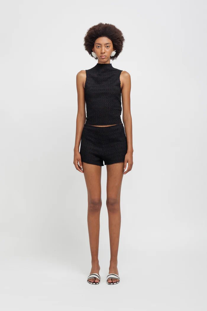 Top nero goffrato - YES SHOPTopWEILI ZHENGS26CT06-XXS7787248182771