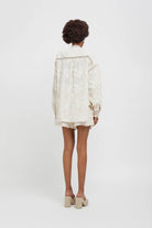 Camicia ovesize in mussola ricamata crema - YES SHOPCamicieWEILI ZHENGS26SL06-XXS7067248182771