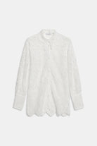 Camicia oversize bianca macramè - YES SHOPCamicieWEILI ZHENGS26SL19-XXS5508248182771