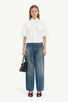 Camicia in jacquard MM6 bianca - YES SHOPCamicieMM6 MAISON MARGIELAS52DT0044M35737/0035-IT 349764118162771