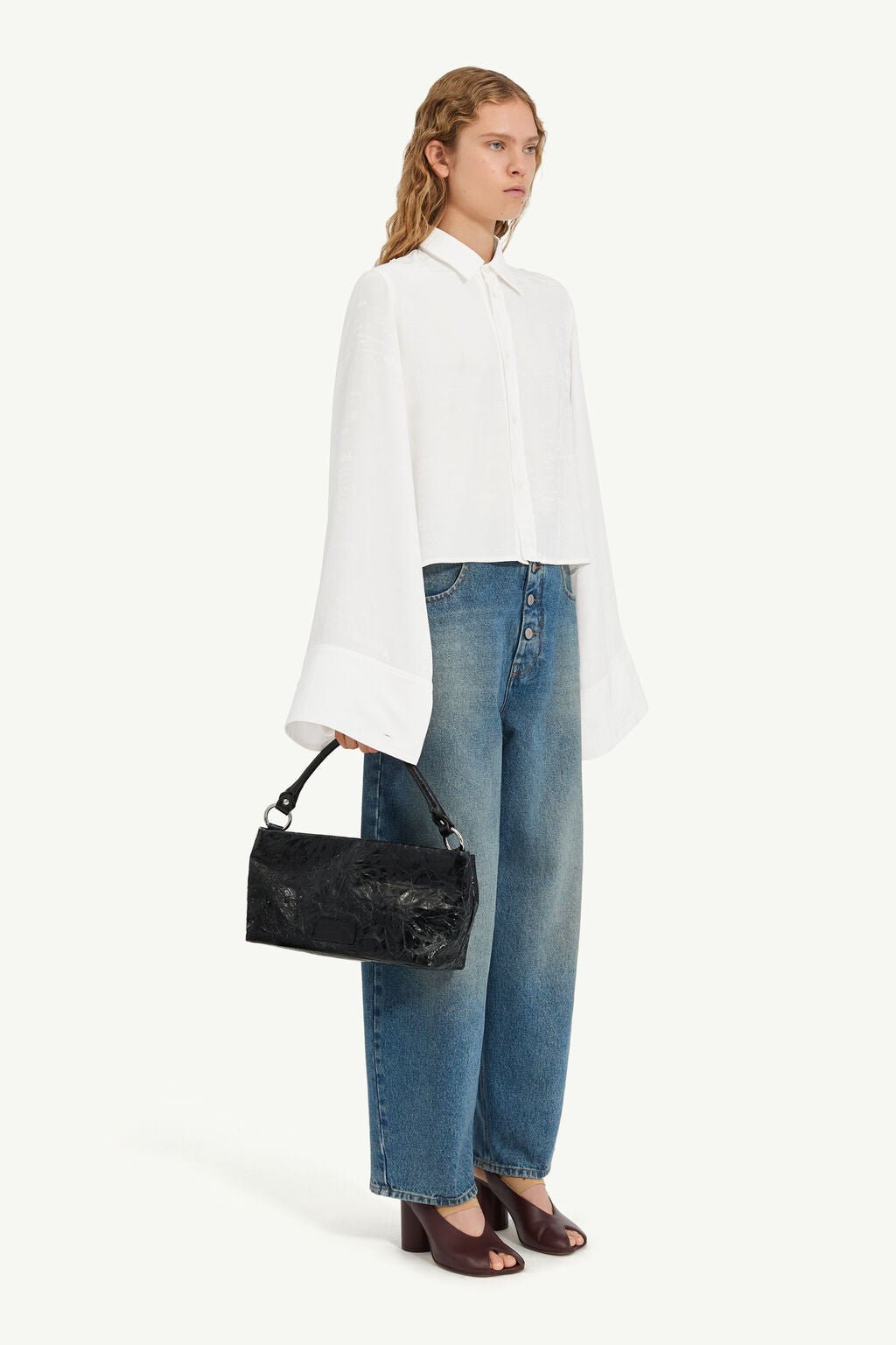 Camicia in jacquard MM6 bianca - YES SHOPCamicieMM6 MAISON MARGIELAS52DT0044M35737/0035-IT 349764118162771