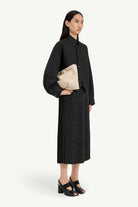 Camicia in cotone effetto speculare MM6 nera - YES SHOPCamicieMM6 MAISON MARGIELAS52DT0058M35256/899-IT 347954118162771