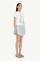 T-shirt con stampa grafica MM6 bianca - YES SHOPT-shirtMM6 MAISON MARGIELAS52GC0360M20185/100-XXS3669908162771