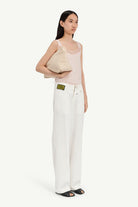 Pantalone panna vita rovesciata con etichetta verde MM6 - YES SHOPPantaloniMM6 MAISON MARGIELAS52KA0559M35436/103-IT 349354118162771
