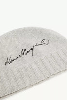 Cappello in lana grigio chiaro con logo firma - YES SHOPCappelliMM6 MAISON MARGIELAS52TB0025M13288806S-Taglia unica9782075569871