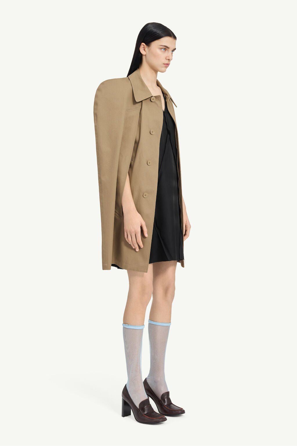 Cappa a mantella totora in cotone impermeabile - YES SHOPCappottiMM6 MAISON MARGIELAS62AA0101/M35887-IT 343785549676771