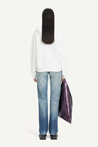 Felpa bianca con firma logo a contrasto - YES SHOPFelpeMM6 MAISON MARGIELAS62GU0145/M25014-XXS8290108863771
