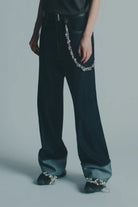 Jeans con maxi risvolto e catena strass - YES SHOPJeansCIRCUS HOTELH6SY05-IT 349179908162771