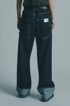 Jeans con maxi risvolto e catena strass - YES SHOPJeansCIRCUS HOTELH6SY05-IT 349179908162771
