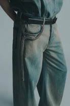 Jeans wide leg slavato con catena gioiello - YES SHOPJeansCIRCUS HOTELH6SY40-IT 347601108863771