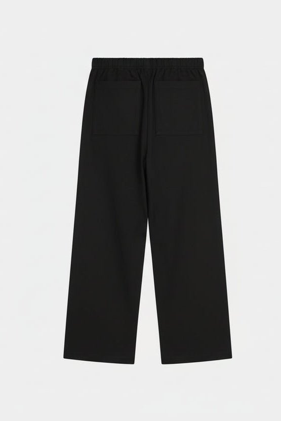 Pantalone gamba dritta nero con applicazioni - YES SHOPPantaloniA PAPER KIDS6PKWOPA135-IT 345255448182771