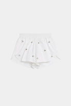 Shorts bianco con applicazioni - YES SHOPShortsA PAPER KIDS6PKWOSH136-IT 349645448182771