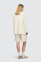 Giacca Candida monopetto panna gessata - YES SHOPGiaccheSEMICOUTUREY6SI53-IT 345099908162771
