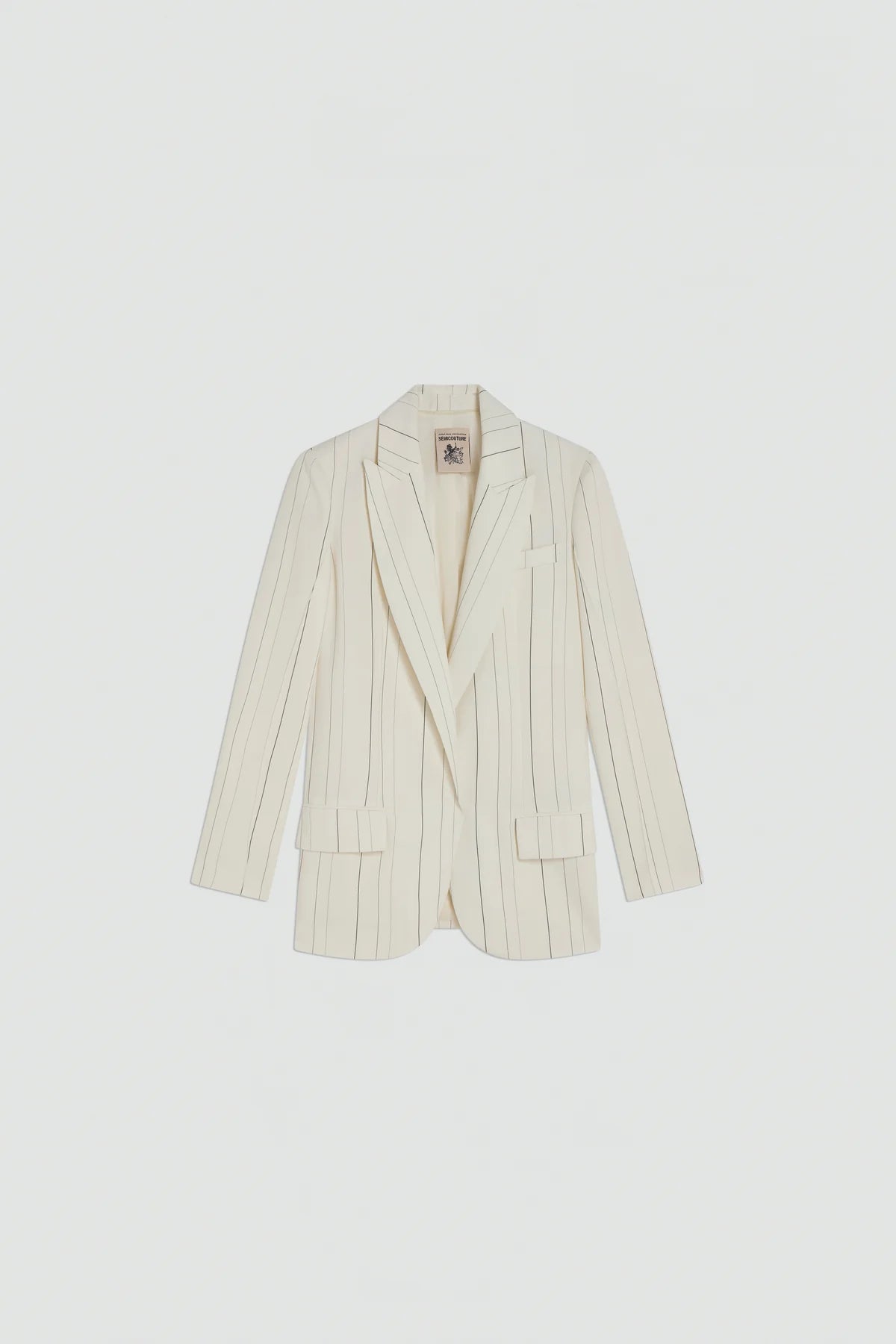 Giacca Candida monopetto panna gessata - YES SHOPGiaccheSEMICOUTUREY6SI53-IT 345099908162771