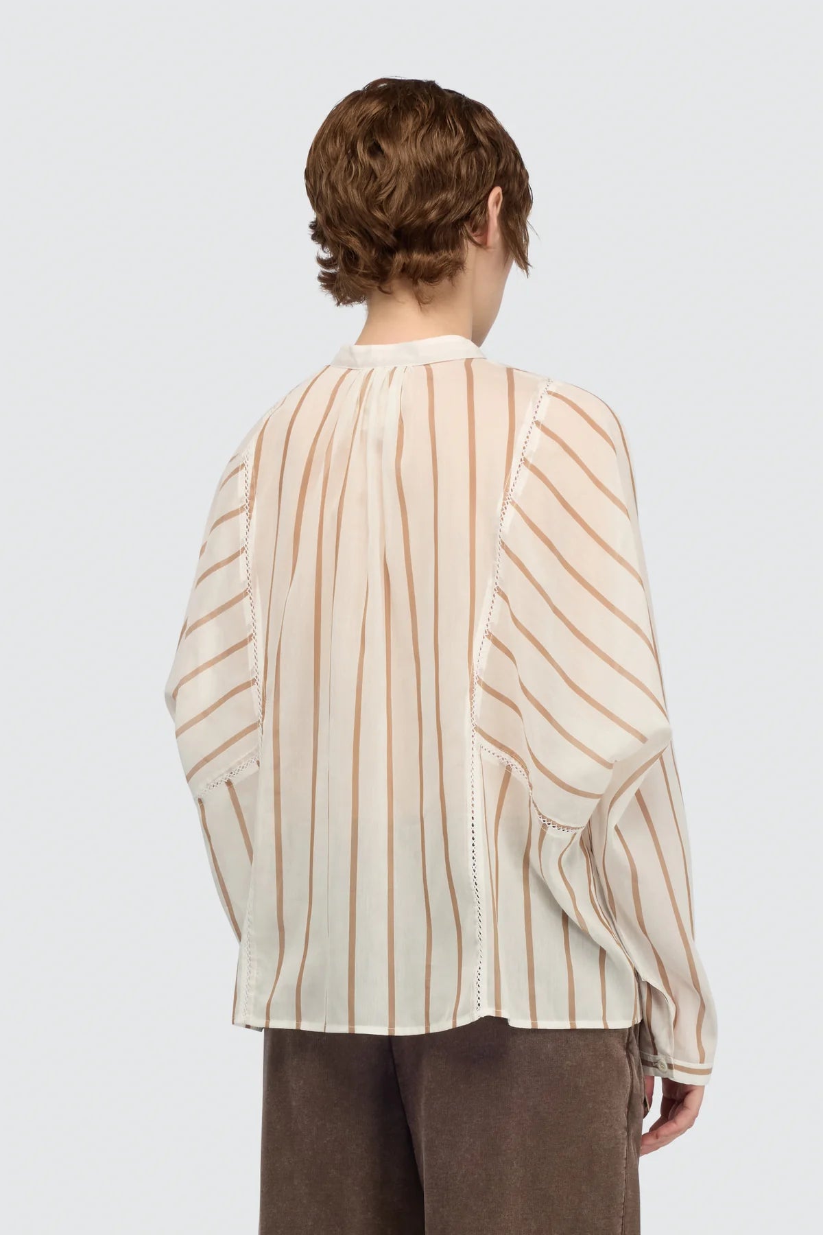 Camicia Lola a righe beige - YES SHOPCamicieSEMICOUTUREY6SK60-IT 347034118162771