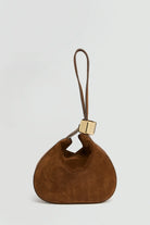 Borsa Baily in suede cammello con manico a bracciale regolabile - YES SHOPBorse a manoSEMICOUTUREY6SX03-Taglia unica7344118162771