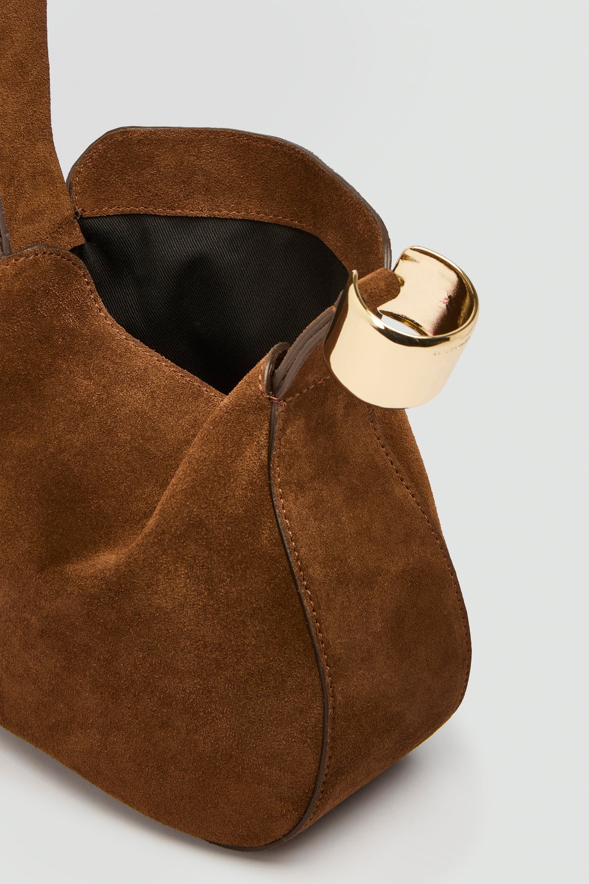 Borsa Baily in suede cammello con manico a bracciale regolabile - YES SHOPBorse a manoSEMICOUTUREY6SX03-Taglia unica7344118162771