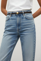 Cintura Yoana in pelle testa di moro con fibbia tonda - YES SHOPCintureSEMICOUTUREY6SX64-Taglia unica7444118162771