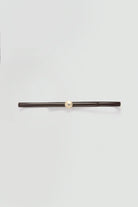 Cintura Yoana in pelle testa di moro con fibbia tonda - YES SHOPCintureSEMICOUTUREY6SX64-Taglia unica7444118162771