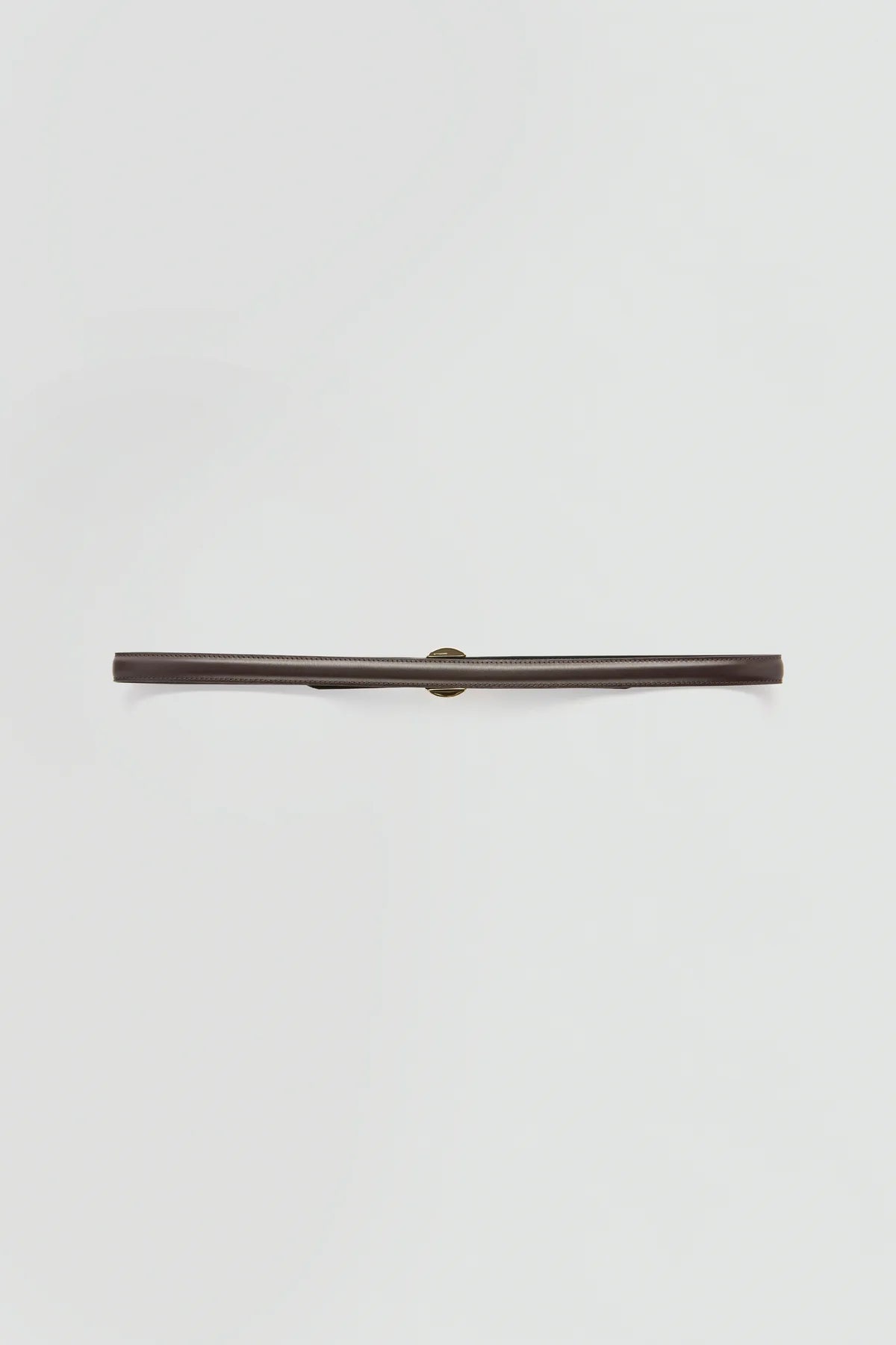 Cintura Yoana in pelle testa di moro con fibbia tonda - YES SHOPCintureSEMICOUTUREY6SX64-Taglia unica7444118162771