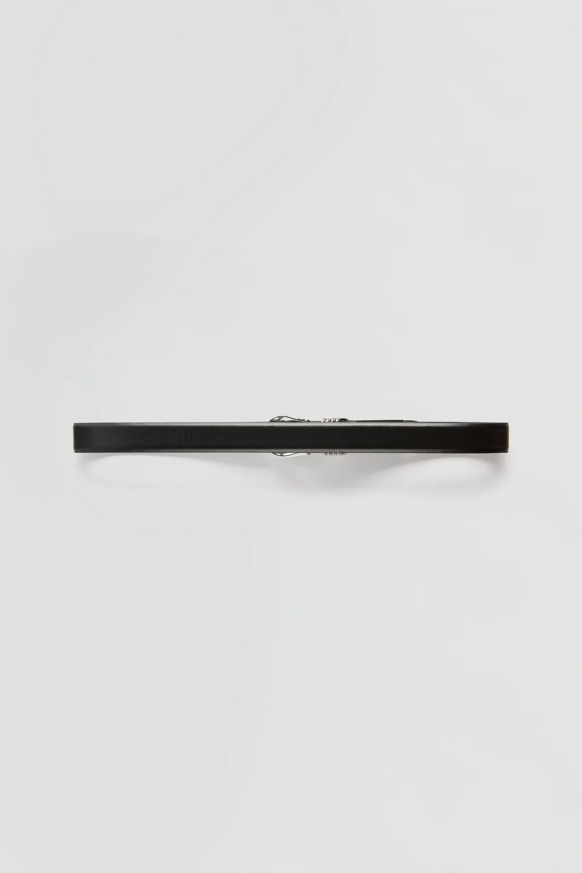 Cintura Osoa in pelle nera con fibbia metallica - YES SHOPCintureSEMICOUTUREY6SX66-Taglia unica8544118162771
