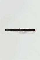 Cintura Osoa in pelle nera con fibbia metallica - YES SHOPCintureSEMICOUTUREY6SX66-Taglia unica8544118162771
