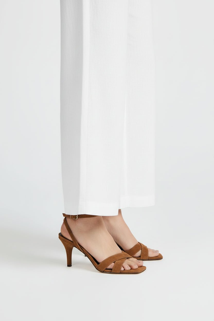 Sandalo Fermina in suede cammello - YES SHOPSandaliSEMICOUTUREY6SZ40-IT 365234118162771