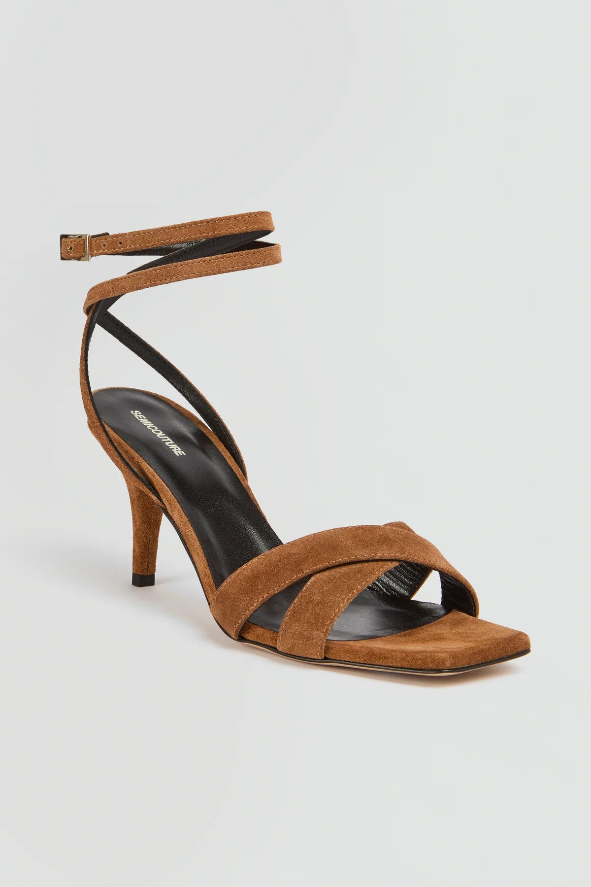 Sandalo Fermina in suede cammello - YES SHOPSandaliSEMICOUTUREY6SZ40-IT 365234118162771