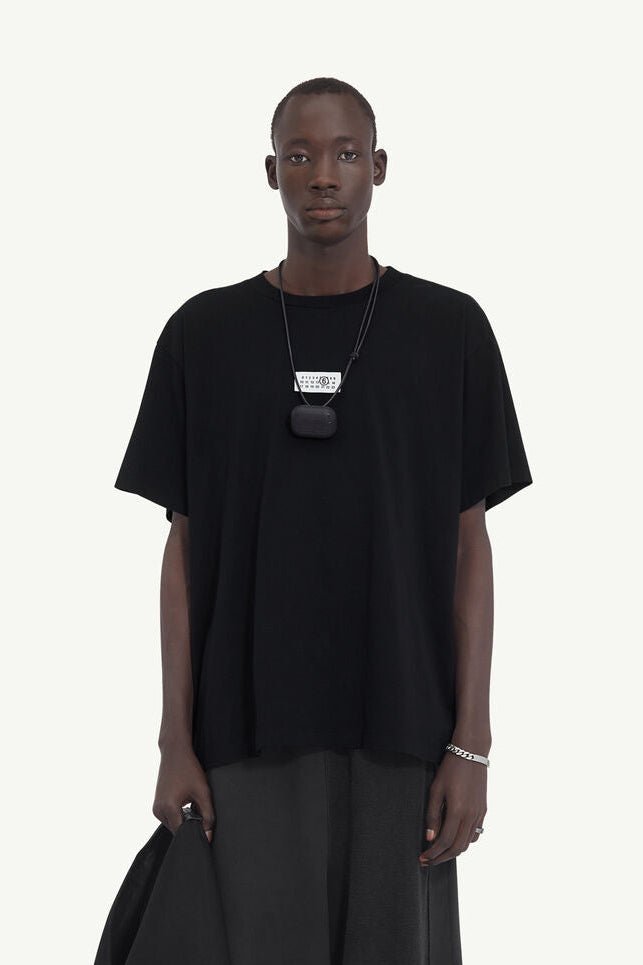 T-shirt logo numeric in cotone nero - YES SHOPT-shirtMM6 MAISON MARGIELASH0GC0032M20170900-XXS7732305742771