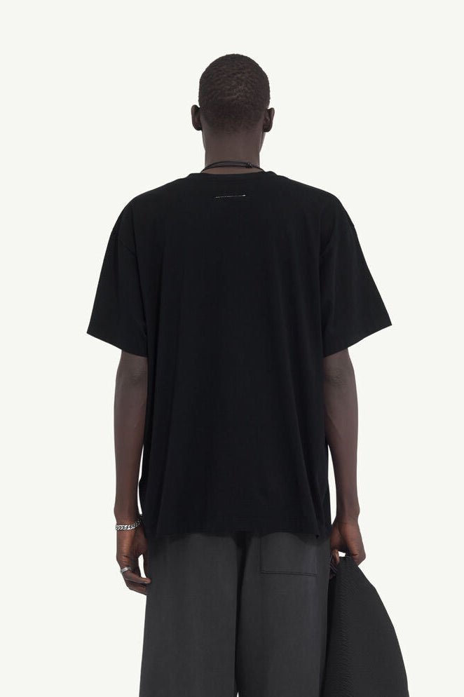 T-shirt logo numeric in cotone nero - YES SHOPT-shirtMM6 MAISON MARGIELASH0GC0032M20170900-XXS7732305742771
