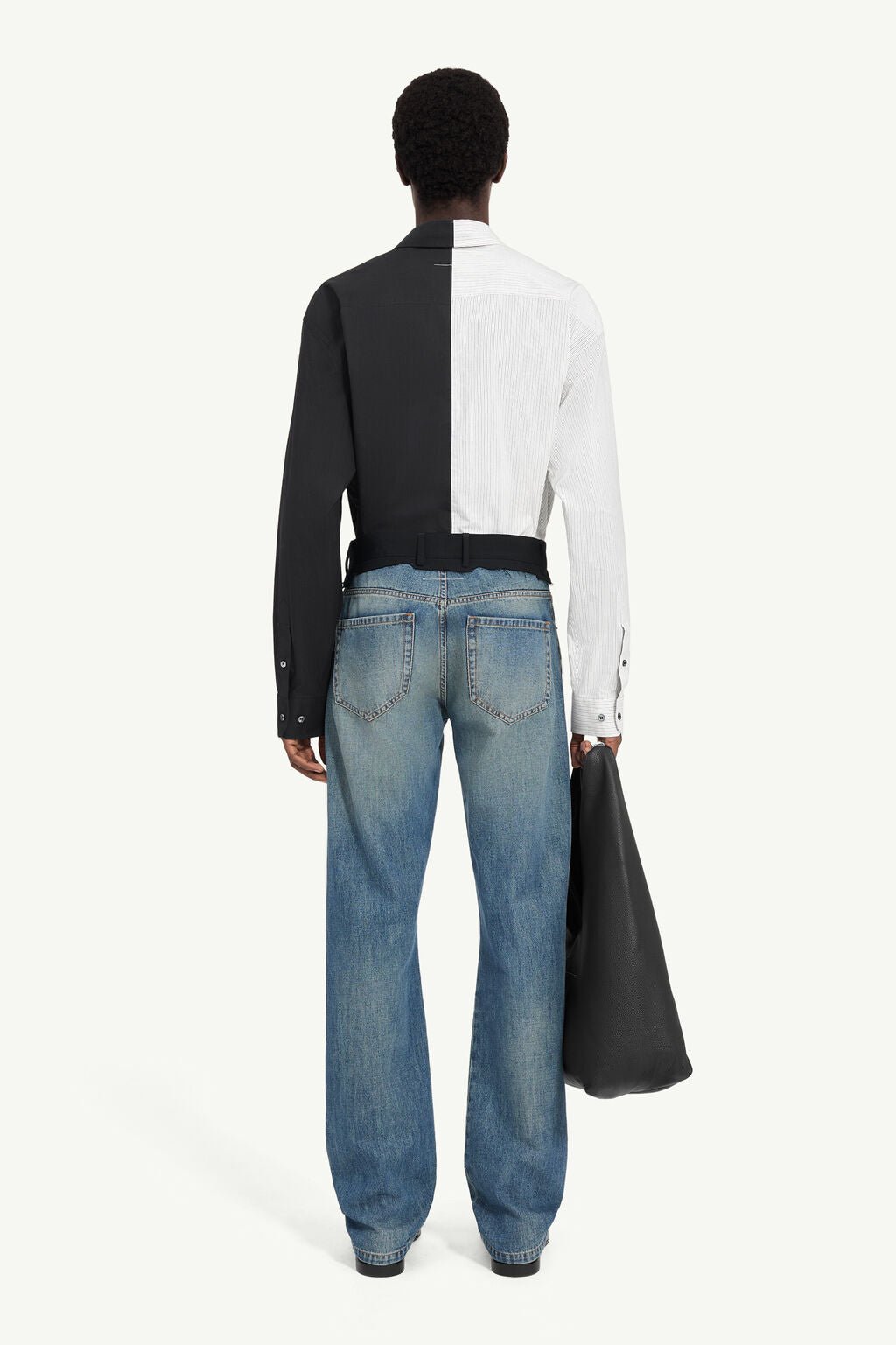 Jeans con vita ricostruita in nero - YES SHOPJeansMM6 MAISON MARGIELASH0LA0032M30055961-W253672305742771