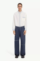 Jeans a gamba larga con strappi - YES SHOPJeansMM6 MAISON MARGIELASH0LA0048M30055968-W298852075569871