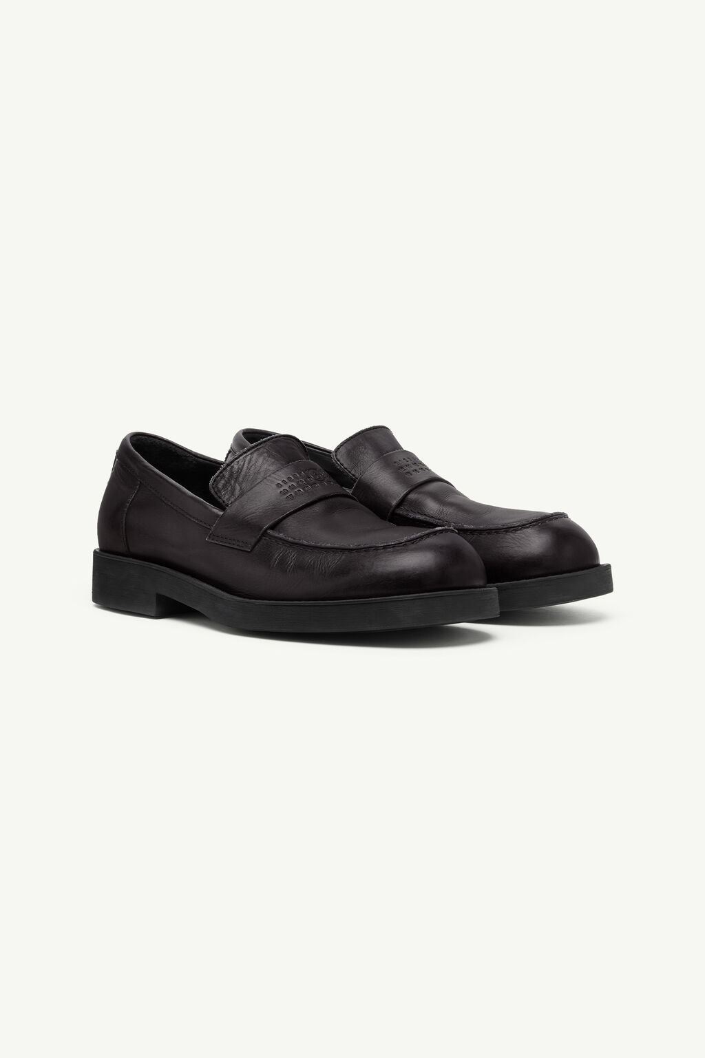 Mocassino nero con logo - YES SHOPMocassiniMM6 MAISON MARGIELASH1WR0006P7431T8013-IT 381282305742771