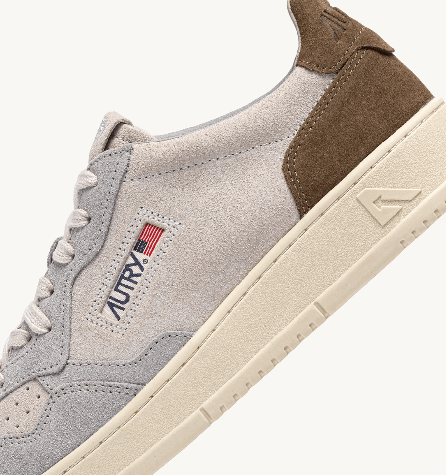 Sneakers medalist low tricolor in suede e marrone - YES SHOPSneakersAUTRYAULM-TS27-IT 381456984296671