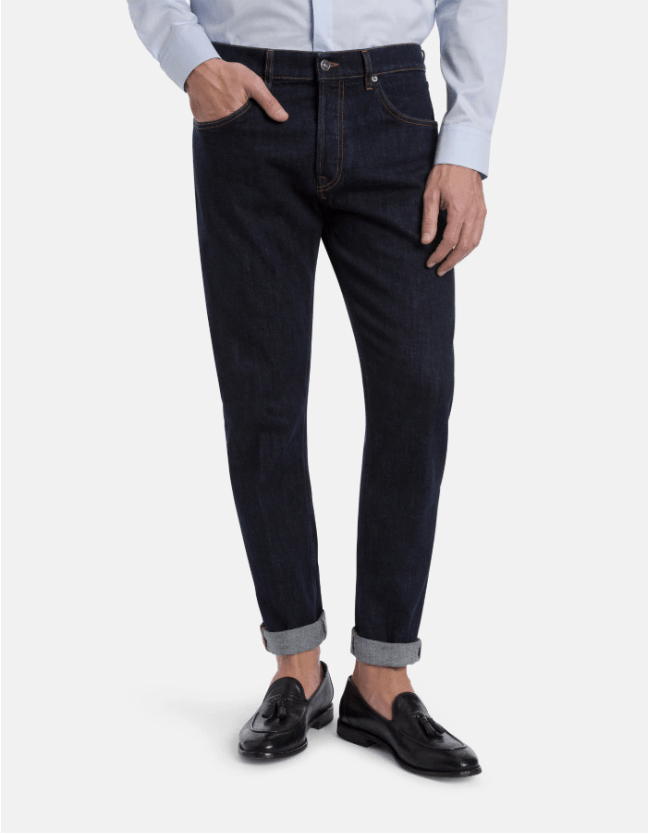 Jeans Icon regular in blu scuro stretch - YES SHOPJeansDONDUPUP563 DS0257U LH1 DU 800-W257643381441771