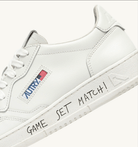 Sneakers medalist low in pelle bianco " Game Set Match " - YES SHOPSneakersAUTRYAULM - ML08-IT 38