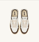 Sneakers medalist low in pelle bianca e suede mogano - YES SHOPSneakersAUTRYAULM - FT19-IT 38