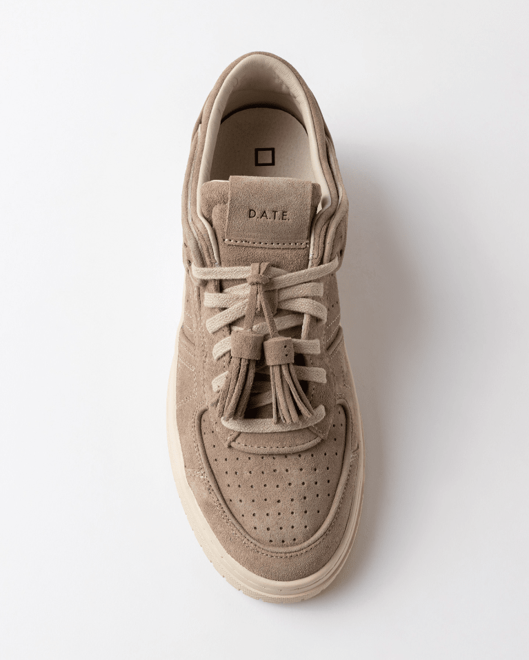 Sneakers Torneo bassa in suede taupe - YES SHOPSneakersD.A.T.EM451-TO-SD-TA-IT 38