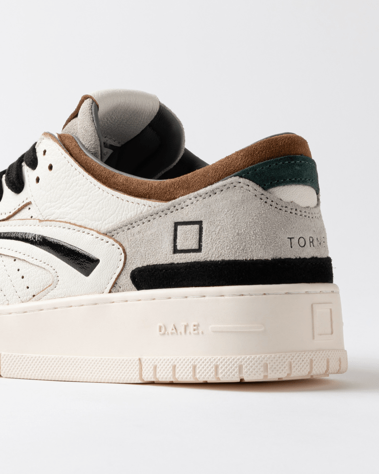 Sneakers Torneo colored White-cuoio - YES SHOPSneakersD.A.T.EM451-TO-CO-WI-IT 38