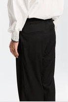 Pantalone loose fit nero con elastico in vita - YES SHOPPantaloniBONSAIPT005V1-XXS1489954952971