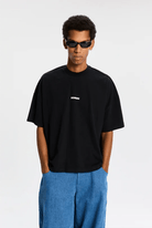 T-shirt box logo nero - YES SHOPT-shirtBONSAITS001001-XXS5779954952971