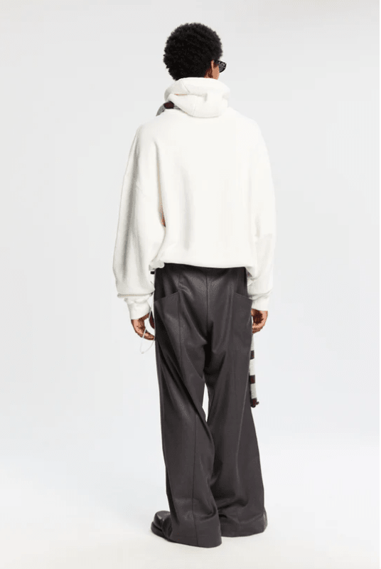 Felpa hoodie box logo classic bianco - YES SHOPFelpeBONSAISW003001-XXS5118854952971