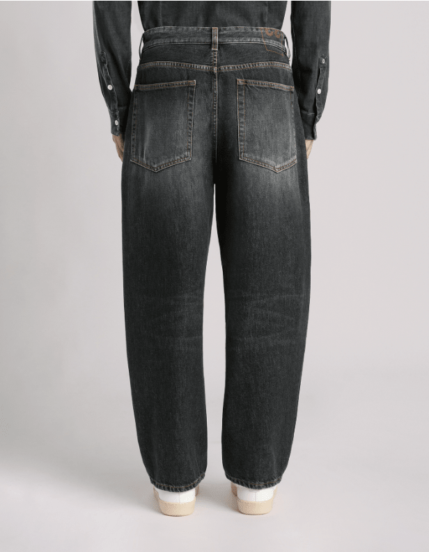 Jeans Anthony loose nero vintage - YES SHOPJeansDONDUPUP706 DFH339U MX3-W29