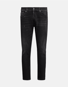 Jeans Dian nero vintage con microrotture - YES SHOPJeansDONDUPUP576 DS0369U MV8-W295772234129871